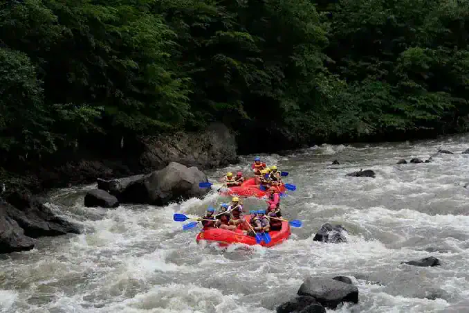Rafting sulle rapide del fiume Debed