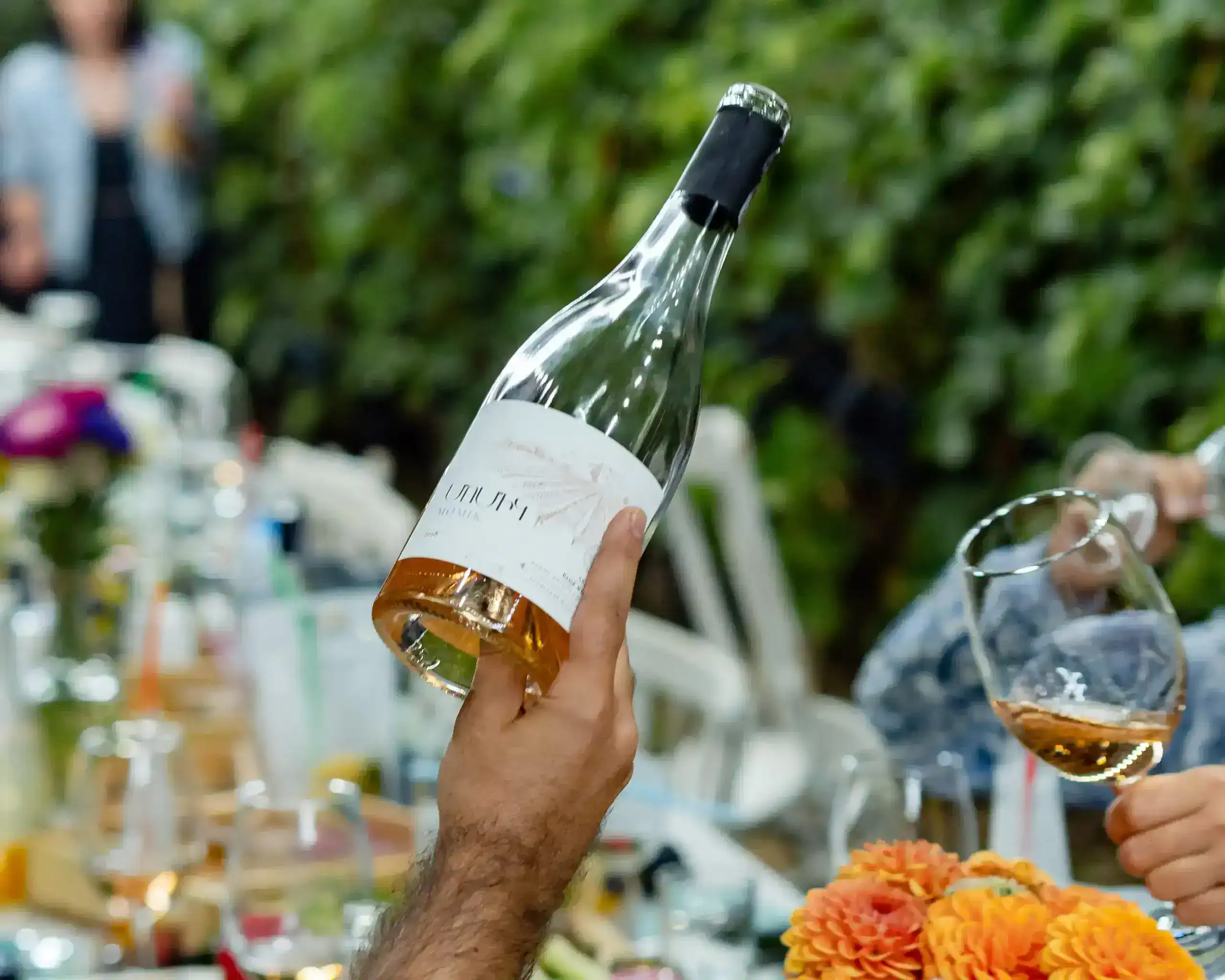 Weinverkostung im Momik WineCube